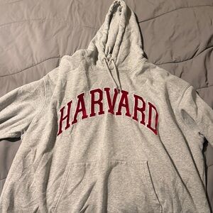 Gray Harvard Hoodie - H&M, XXL